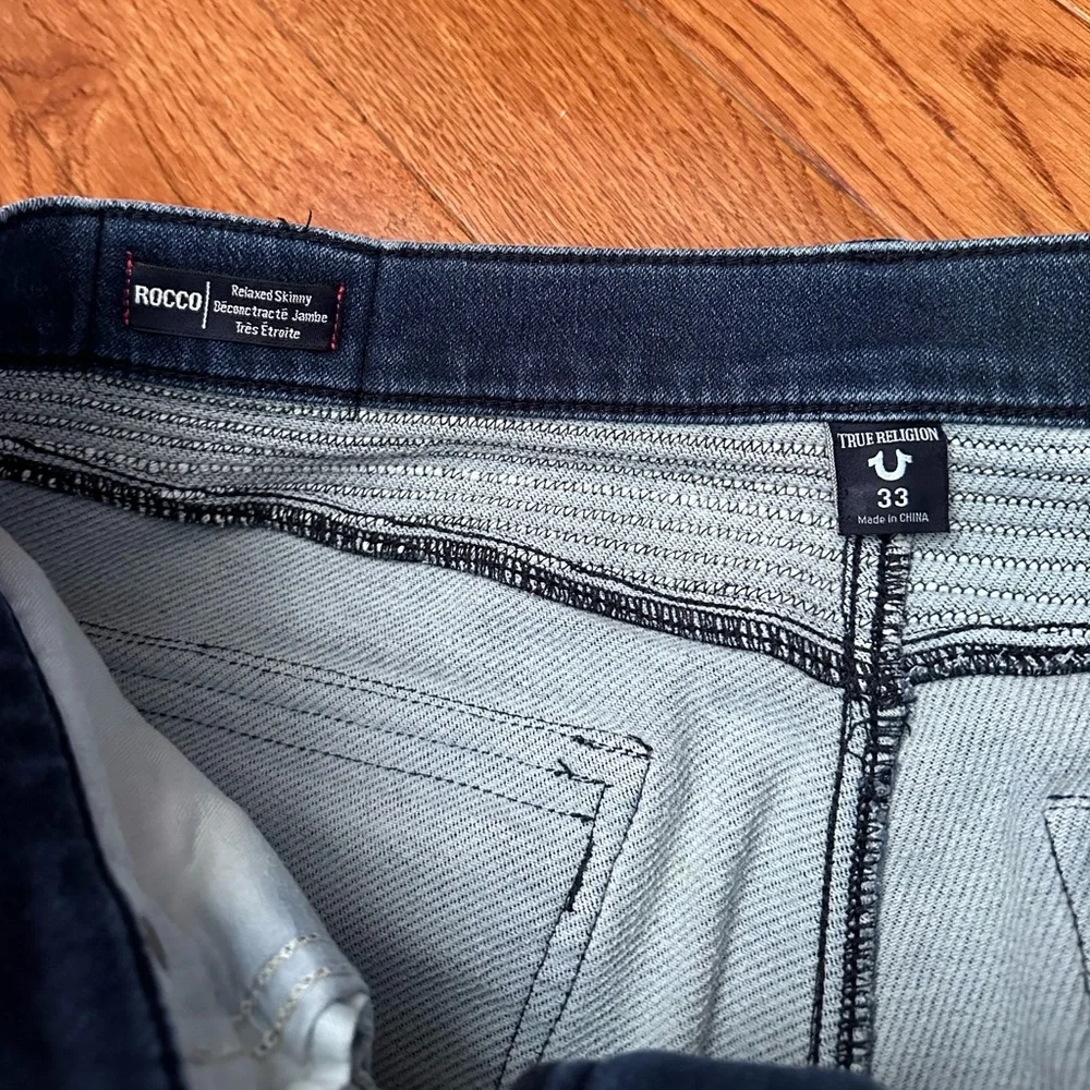 TRUE RELIGION Mens Blue Jeans